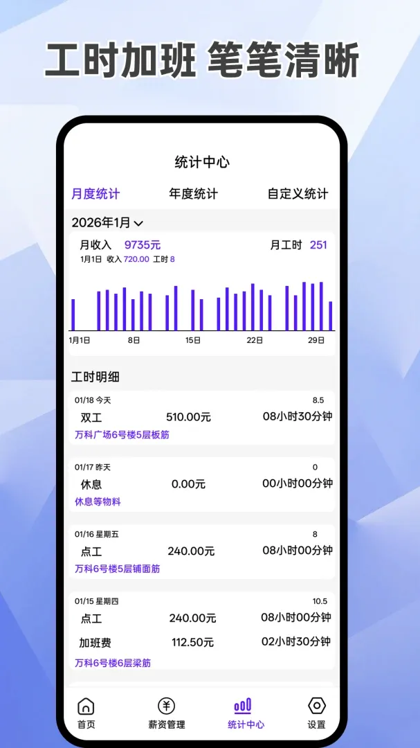 ���ļǹ����Ӱ�APP(��ʱн�ʹ�������)v1.0.1 �ֻ����ͼ1