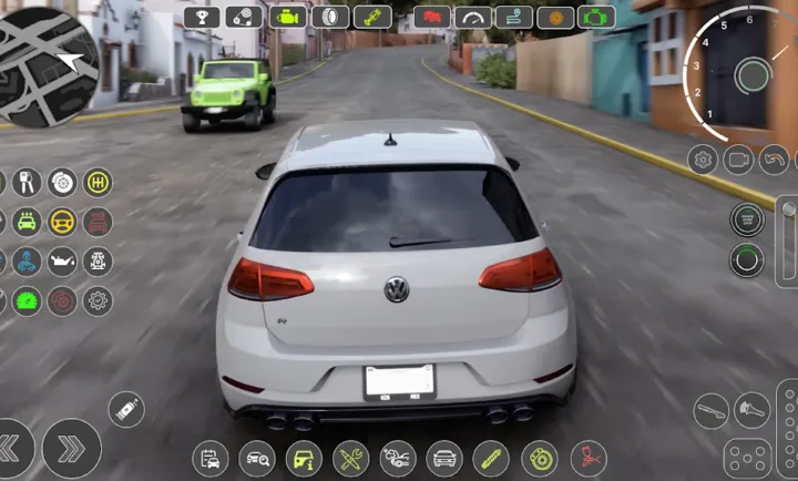 ���ڸ߶���4����ģ����(����������ʻ��Ϸ)v2.0 ��׿���ͼ1