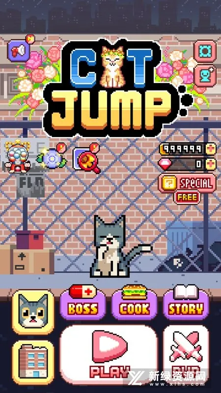 CatJump(猫咪跳跃闯关游戏) CatJump(猫咪跳跃闯关游戏)