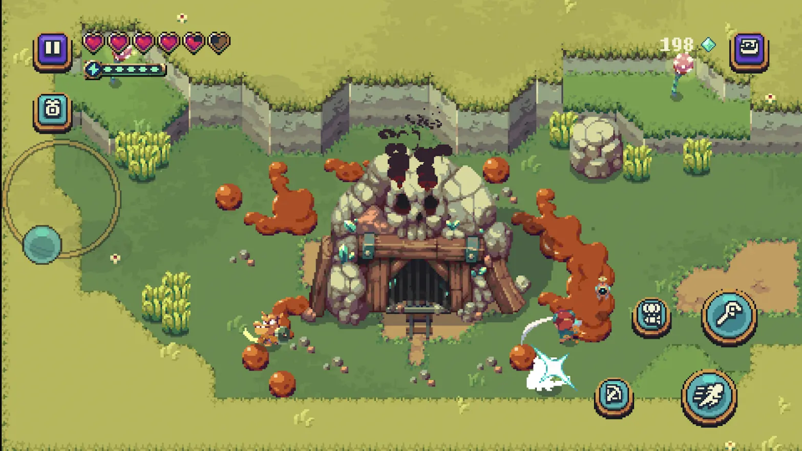 ˸ʯ�������������(ð��roguelite��Ϸ)v1.8.356 �ֻ����ͼ0