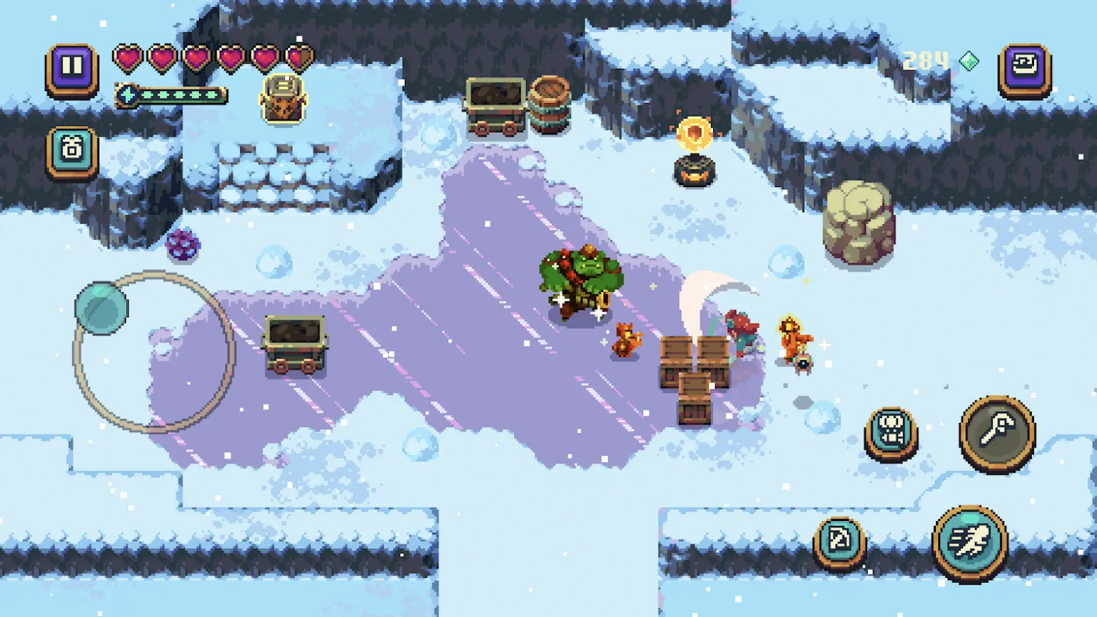 ˸ʯ�������������(ð��roguelite��Ϸ)v1.8.356 �ֻ����ͼ2
