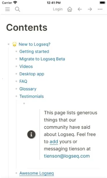 Logseq(֪ʶ��������)v1.0 ��׿���ͼ2