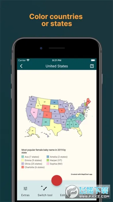 MapChart(��ͼ�༭����)v6.3.0 ��׿���ͼ1