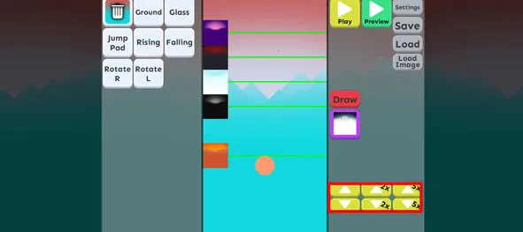 Rolling Sky Remake制作器(游戏关卡创作工具) Rolling Sky Remake制作器(游戏关卡创作工具)