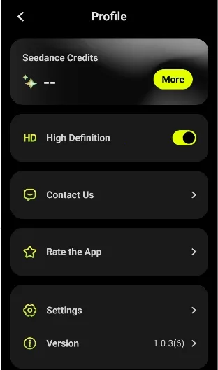 SeedanceAI��׿���ֻ���v1.0.3 �ֻ����ͼ1
