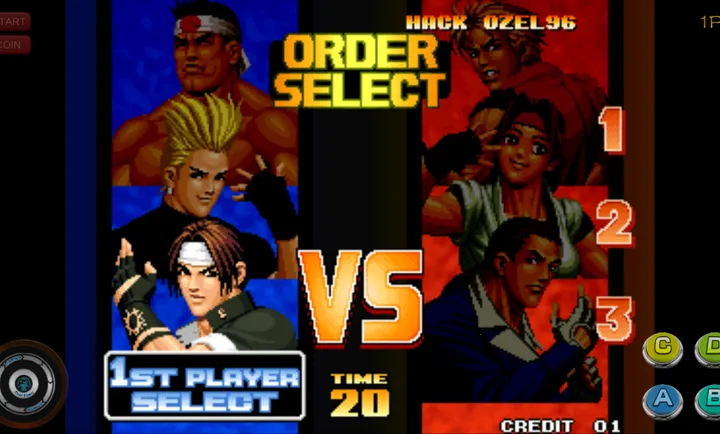 ȭ��98MUGEN(KOF99��Ϸ����)v1.74 �ֻ����ͼ3