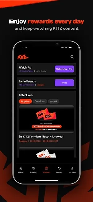 KITZ�̾�(K-POP׷��ƽ̨)v1.01.369 ��Ѱ��ͼ2
