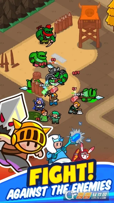 Rumble Heroes(��¡¡Ӷ������Ϸ)v1.5.100 ��Ѱ��ͼ0