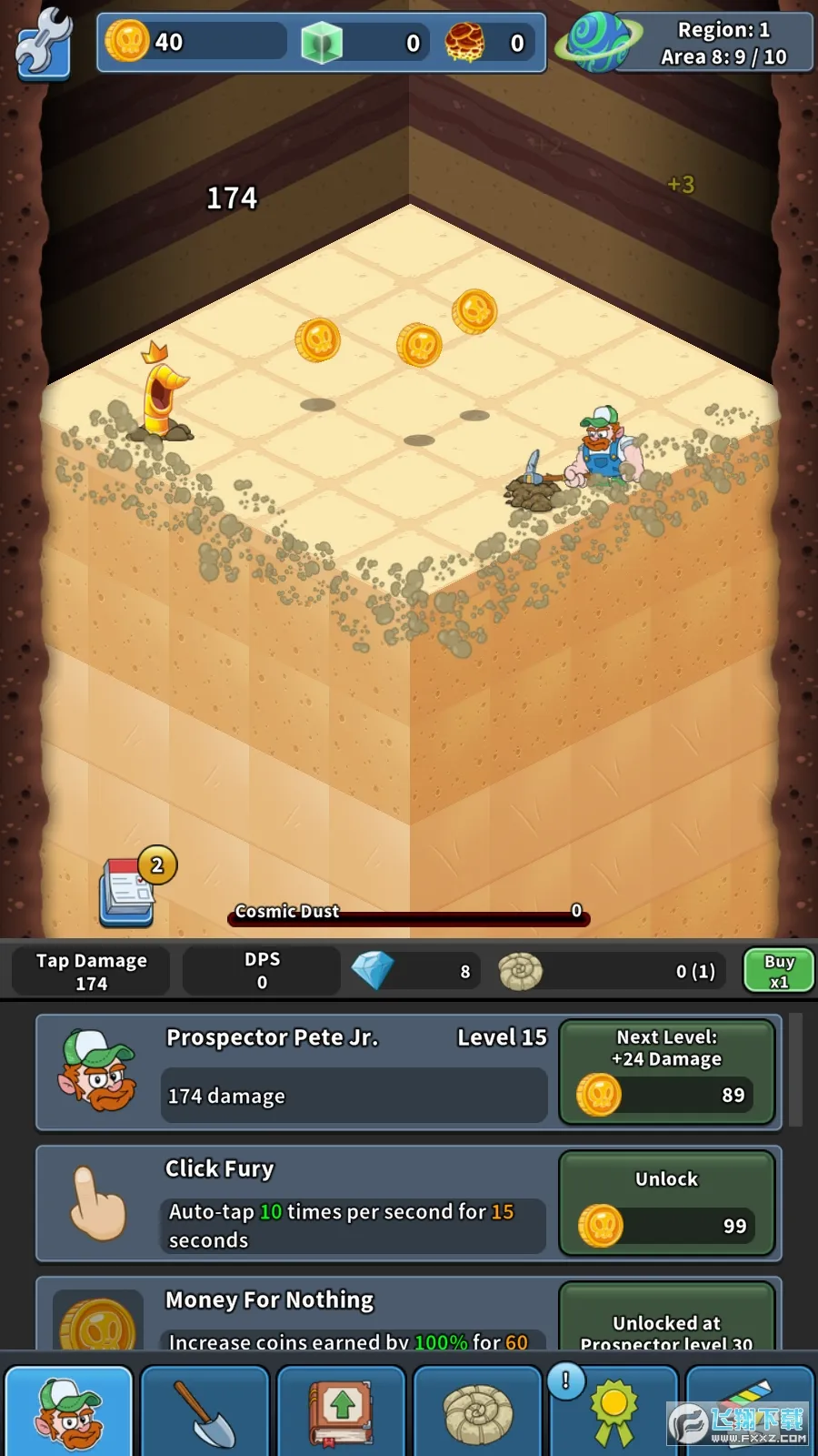 Tap Tap Dig 2(�ھ�2�ٷ�����Ϸ)v0.2.5 �ٷ������ͼ1