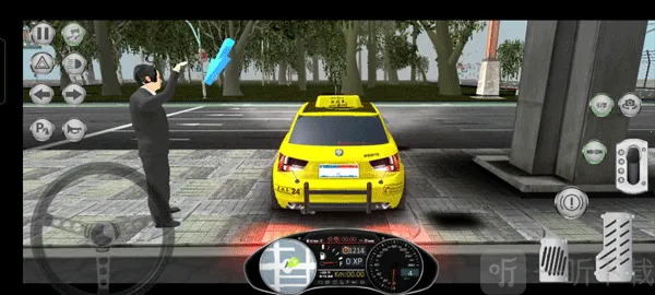 ��ʵģ�⣺���г��⳵(���⳵��ʻ��Ϸ)