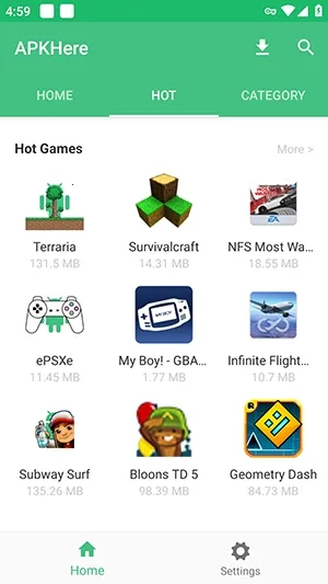 APKHere���İ�(��Դ���ع���)v1.1.0 ��Ѱ��ͼ1