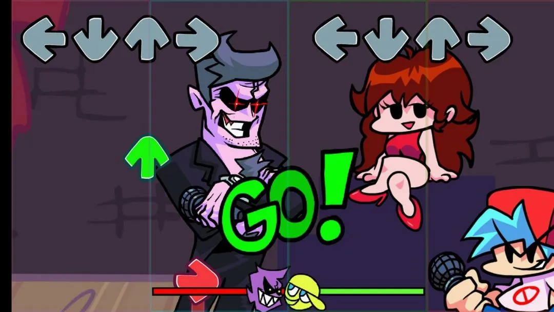��ɫ������FNF�����ld47�����ֻ���v0.0.1 �ٷ������ͼ0